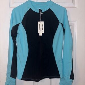 Women's Black and Blue Jacket